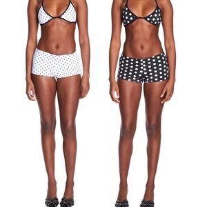 Niihai Polka Dot Bikini shorts